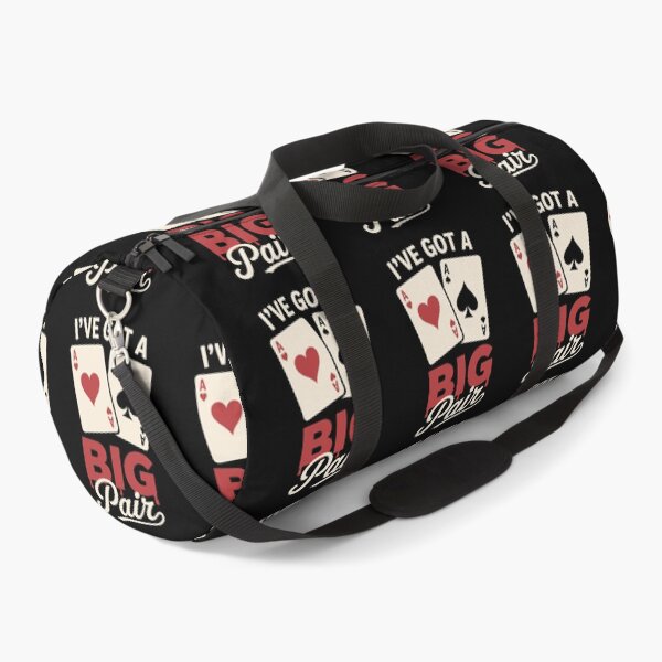 Item preview, I've Got A Big Pair – Funny Poker Player Aces Card Art designed and sold by jkrphoto.