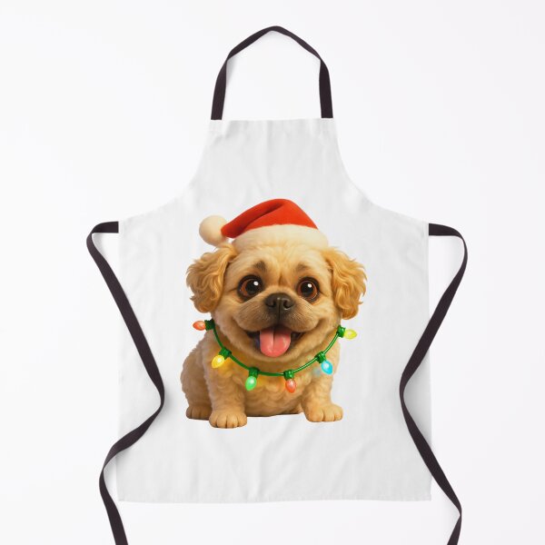 Item preview, Pugapoo Dog Christmas Sparkle designed and sold by Sillytoe.