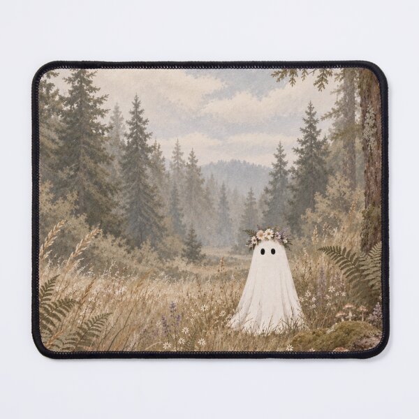 Item preview, Wildflower Ghost Tall Meadow Poppies designed and sold by synthoso.