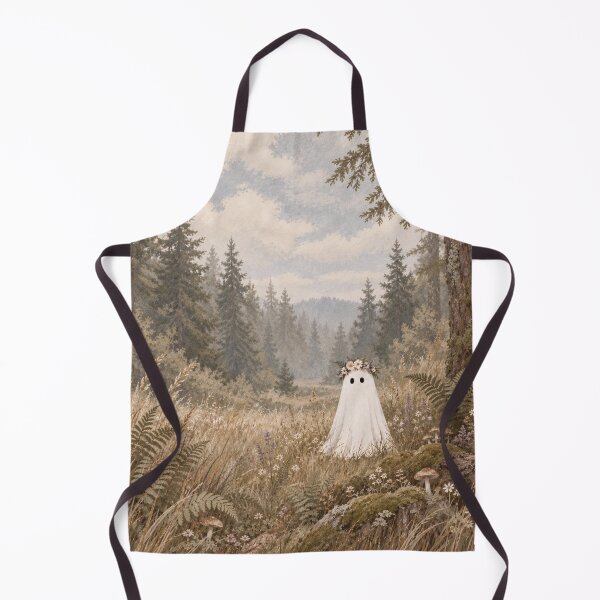 Item preview, Wildflower Ghost Tall Meadow Poppies designed and sold by synthoso.