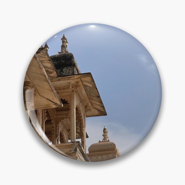 Item preview, Rajasthani Palace Against Blue Sky designed and sold by themessarchive.