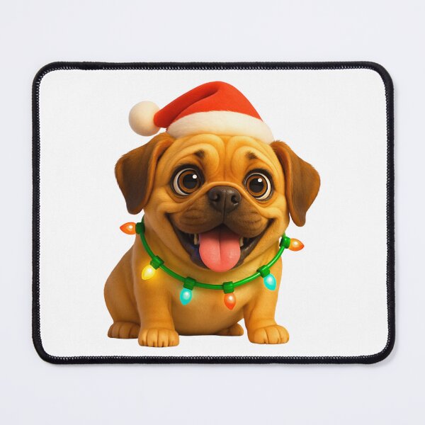 Item preview, Puggle Dog Christmas Cheer designed and sold by Sillytoe.