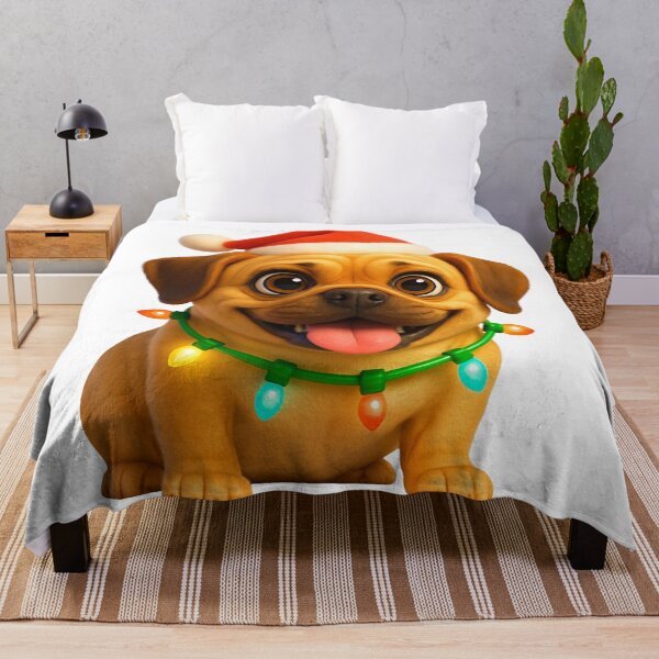 Item preview, Puggle Dog Christmas Cheer designed and sold by Sillytoe.