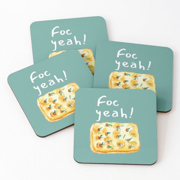 Item preview, Foc Yeah! Funny Focaccia Bread designed and sold by glowvim.
