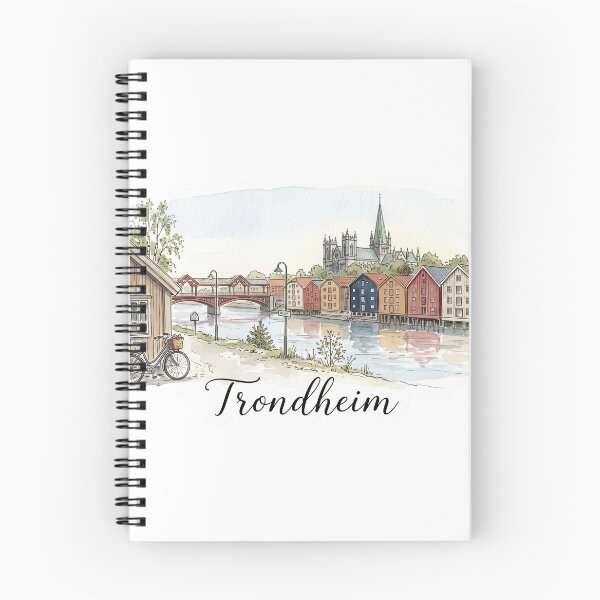 Item preview, Trondheim Bakklandet Nidelva designed and sold by M4nulas.