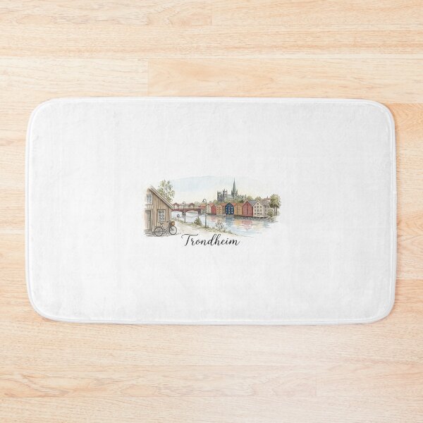 Item preview, Trondheim Bakklandet Nidelva designed and sold by M4nulas.