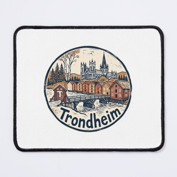 Artikelvorschau, Trondheim Bakklandet Nidelva entworfen und verkauft von M4nulas.