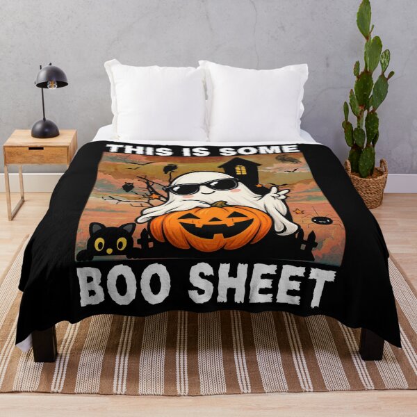 Item preview, This Is Some Boo Sheet – Funny Ghost Halloween Shirt for Spooky Season Lovers designed and sold by Teetreasure2.