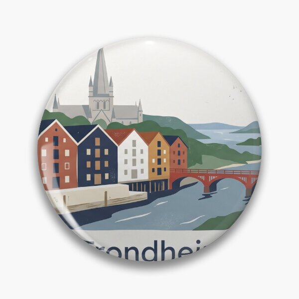 Item preview, Trondheim Bakklandet Nidelva designed and sold by M4nulas.