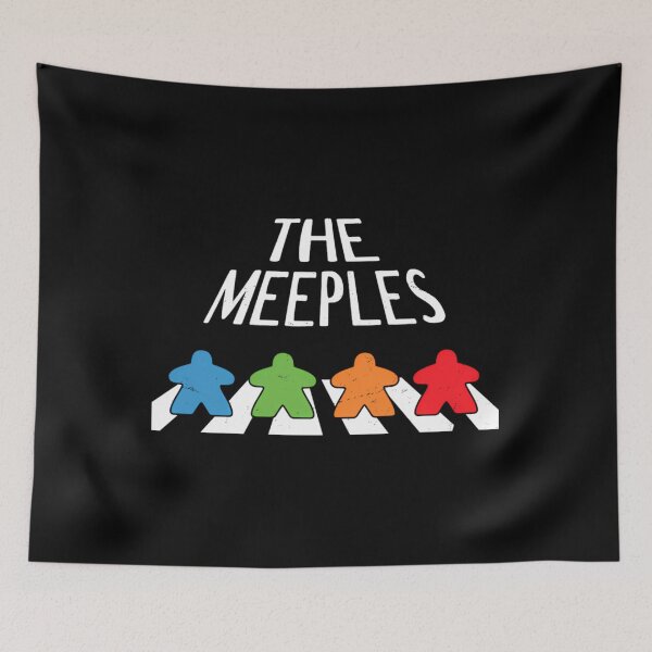 Item preview, The Meeples Board Game Addict designed and sold by Ricky47Design.