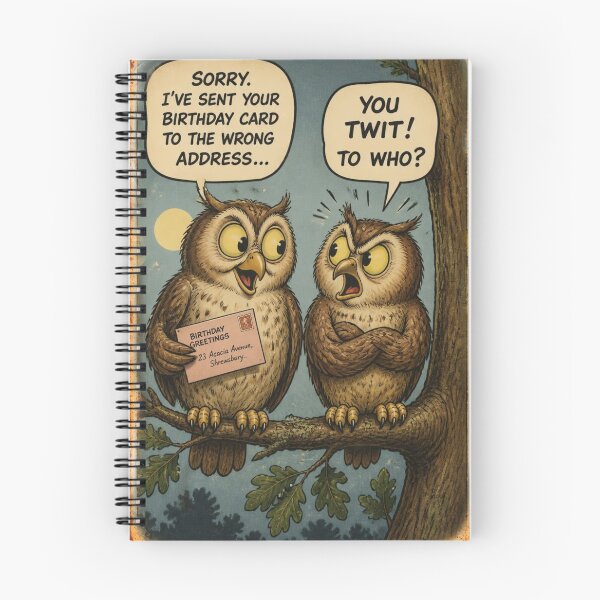 Item preview, Seaside Postcard:  Owls designed and sold by halibutgoatramb.