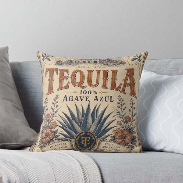 Item preview, Mexican Tequila – Vintage Heritage Agave Label designed and sold by Jandedan.