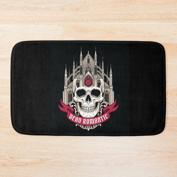 Item preview, Dead Romantic Gothic Cathedral Skull Art designed and sold by digizonebydas.