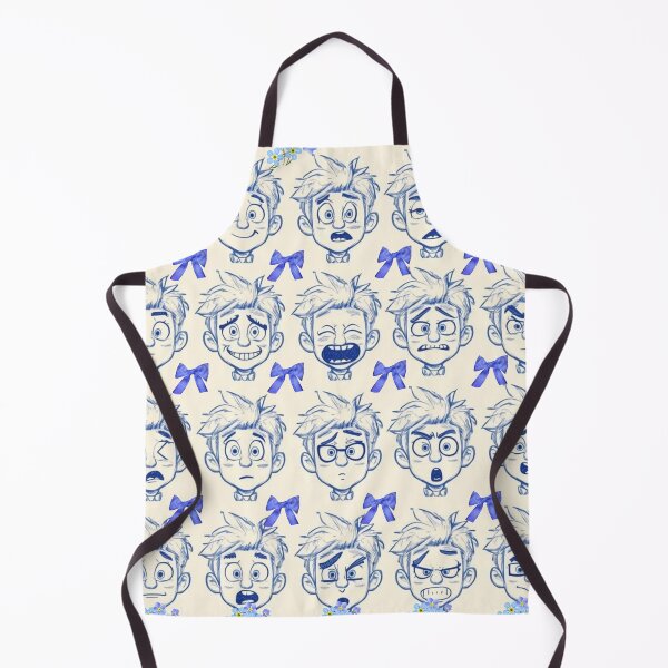 Item preview, ​Cute Cartoon Boy Facial Expressions and Bows Pattern designed and sold by bakosshops.