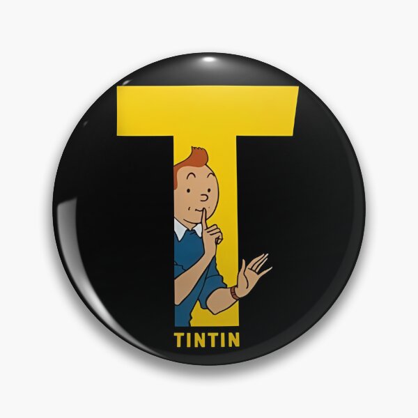 Item preview, Tintin Big Letter T Secret Reporter designed and sold by Bohepa.