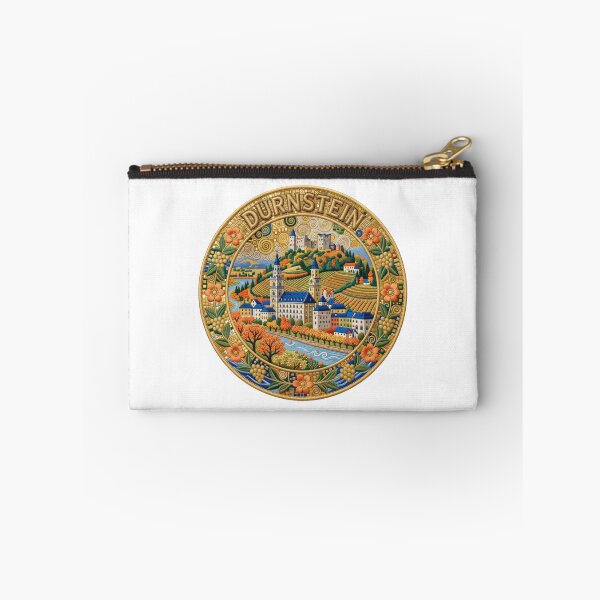 Item preview, Durnstein Austria Wachau Valley Danube Village Embroidered Patch Sticker designed and sold by Imaginarium of Chaos falcon88 .