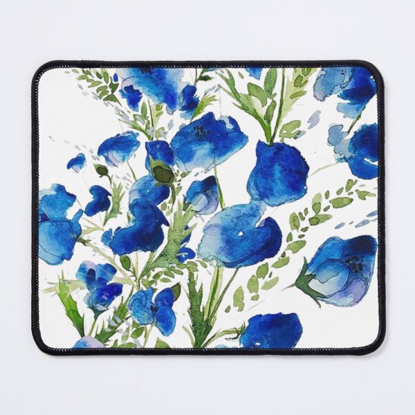 Item preview, blue flowers designed and sold by cyrille68.
