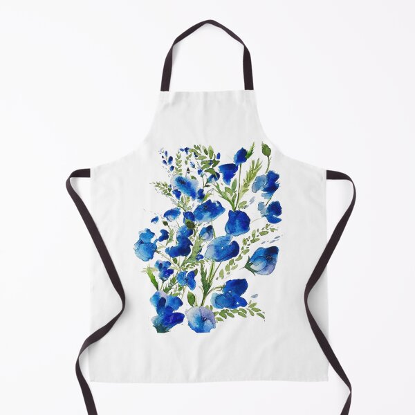 Item preview, blue flowers designed and sold by cyrille68.