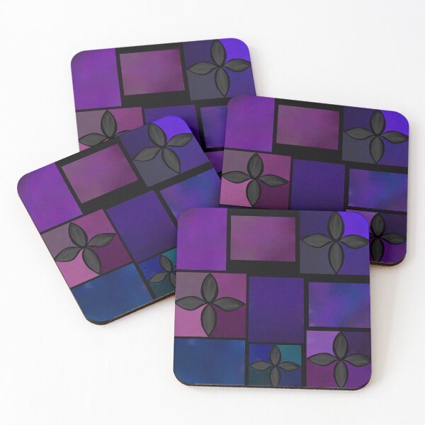 Item preview, Twilight Watercolor Tiles  designed and sold by JaygiesDesign.