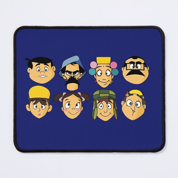Item preview, El Chavo del Ocho Face Characters Grid designed and sold by Bohepa.