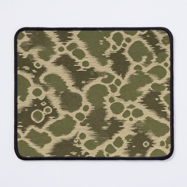 Item preview, Olive Ikat Camouflage – Abstract Wavy Organic Camo Pattern designed and sold by Bodique.