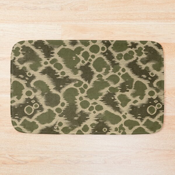 Item preview, Olive Ikat Camouflage – Abstract Wavy Organic Camo Pattern designed and sold by Bodique.