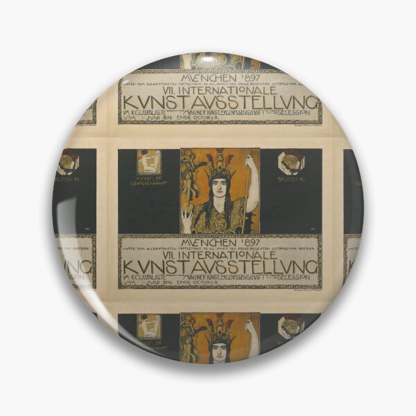 Item preview, Munich Secession Exhibition 1897 designed and sold by artofuniverse.