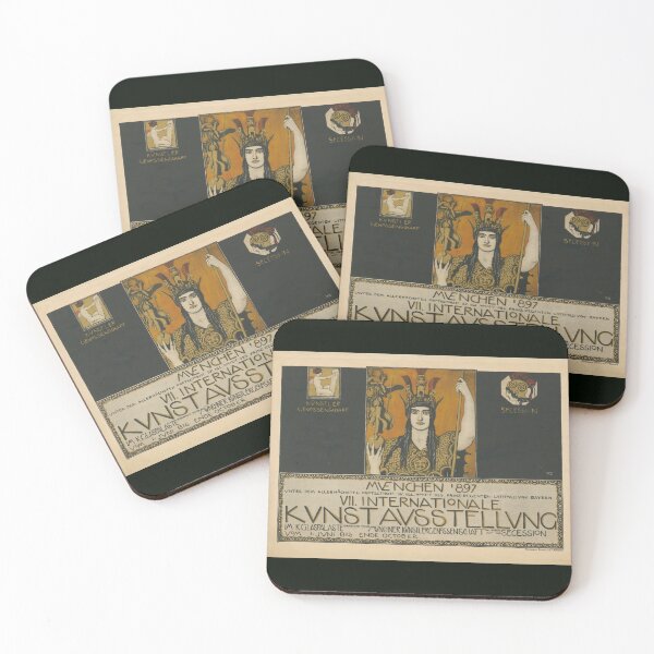 Item preview, Munich Secession Exhibition 1897 designed and sold by artofuniverse.