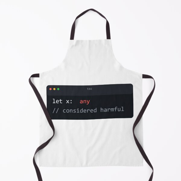 Item preview, Any Considered Harmful TypeScript Programmer Humor designed and sold by Bianca Oltean.