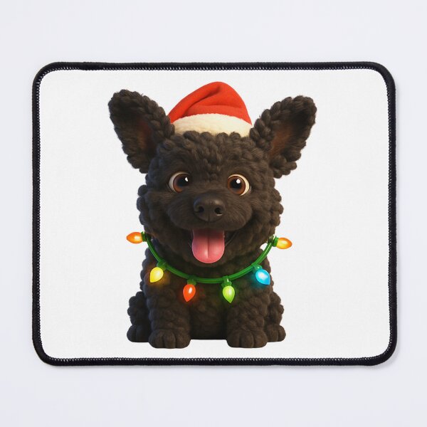 Item preview, Pumi Dog Christmas Cheer designed and sold by Sillytoe.