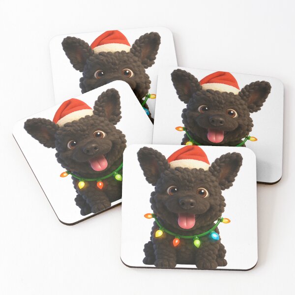 Item preview, Pumi Dog Christmas Cheer designed and sold by Sillytoe.
