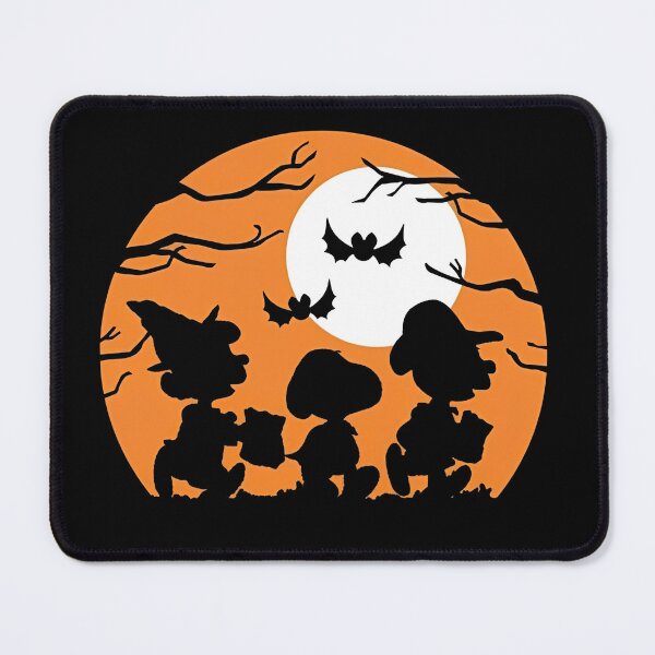 Item preview, Peanuts Halloween Trick Or Treat Moon Silhouette designed and sold by Bohepa.
