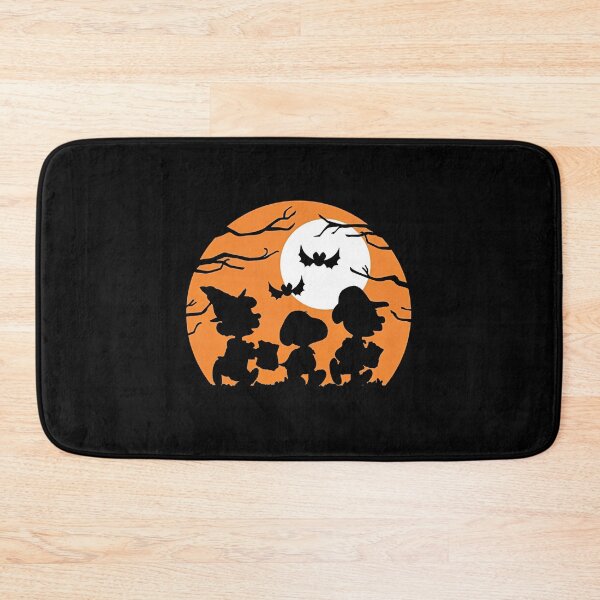 Item preview, Peanuts Halloween Trick Or Treat Moon Silhouette designed and sold by Bohepa.