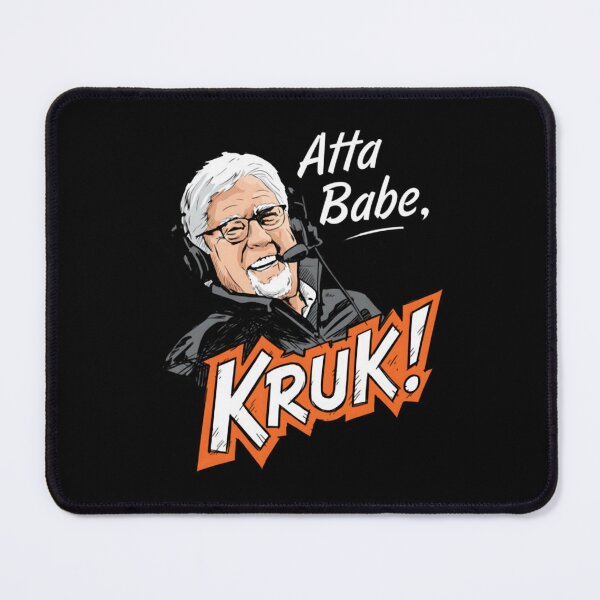 Item preview, Atta Babe Kruk Baseball Announcer Quote Design designed and sold by orvnealar.