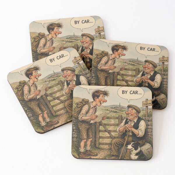 Item preview, Seaside Postcard:  Fell Walker designed and sold by halibutgoatramb.