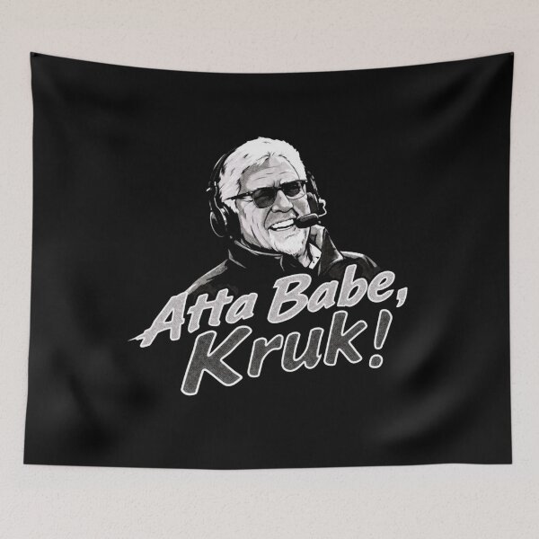 Item preview, Atta Babe Kruk Baseball Announcer Quote Design  designed and sold by orvnealar.