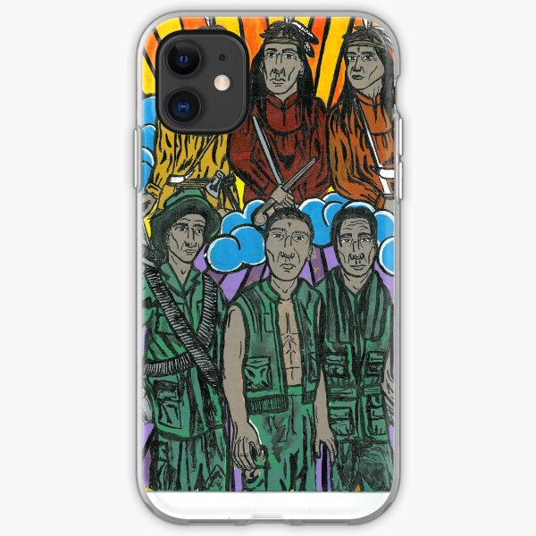 Honor of the 3 service men iPhone Soft Case