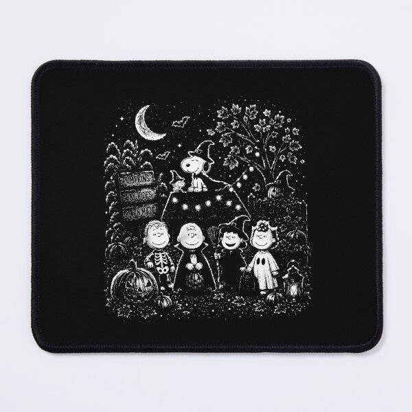 Item preview, Peanuts Snoopy Night Pumpkin Patch Chalk Art designed and sold by Bindamasc.