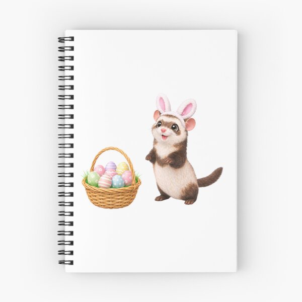 Item preview, Sable Ferret Easter Basket designed and sold by Sillytoe.