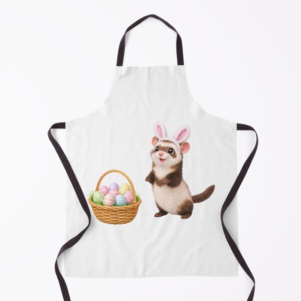 Item preview, Sable Ferret Easter Basket designed and sold by Sillytoe.