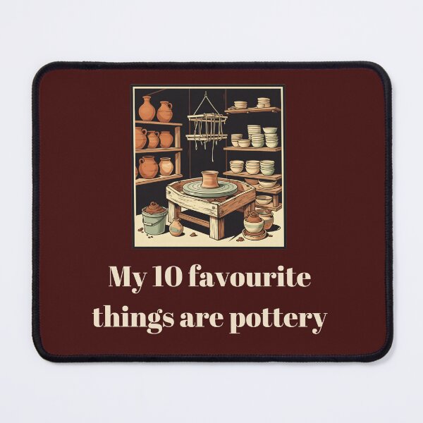 Item preview, My 10 favourite things are pottery designed and sold by OffThoughts.