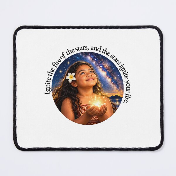 Item preview, Polynesian Wisdom Proverb - Ignite the fire of the stars | Pacific Art designed and sold by ShakaLife.org.