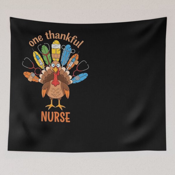 Item preview, One Thankful Nurse Turkey Thanksgiving designed and sold by ghanagjkiyf.