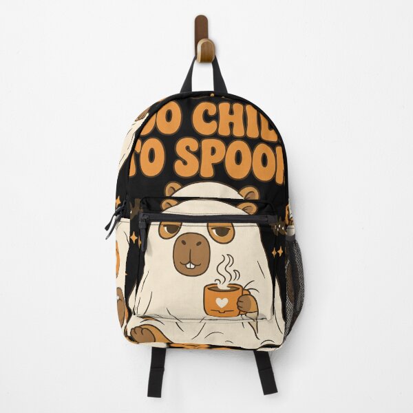 Item preview, Too Chill to Spook – Sleepy Bear Ghost Halloween Art designed and sold by urbancanvas2.
