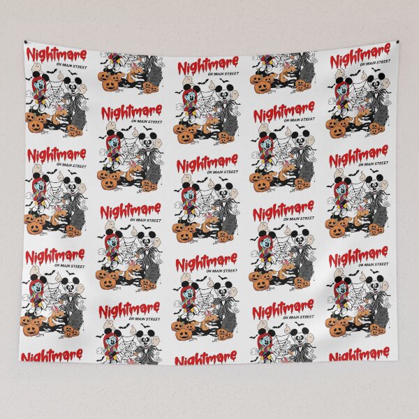 Item preview, Mickey And Minnie Nightmare Halloween Mashup designed and sold by Bohepa.