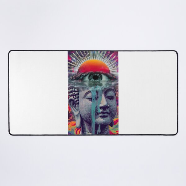 Item preview, The Sunrise Eye Weeping Over A Buddha's Face designed and sold by MongLongStudio.