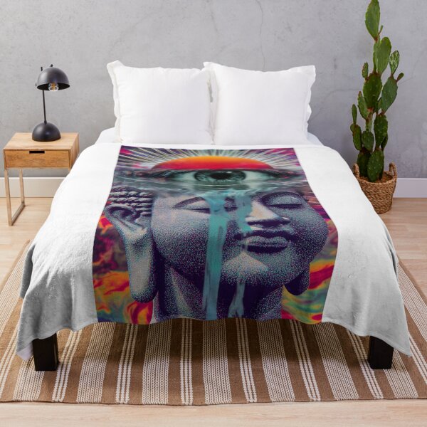 Item preview, The Sunrise Eye Weeping Over A Buddha's Face designed and sold by MongLongStudio.
