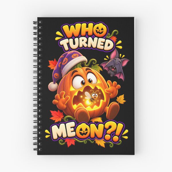 Item preview, Who Turned Me On Funny Halloween Pumpkin designed and sold by Yomere.