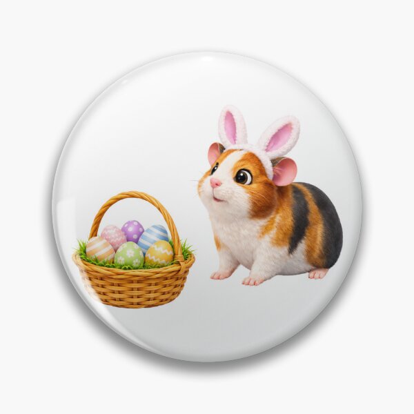 Item preview, Satin Guinea Pig Easter Joy designed and sold by Sillytoe.