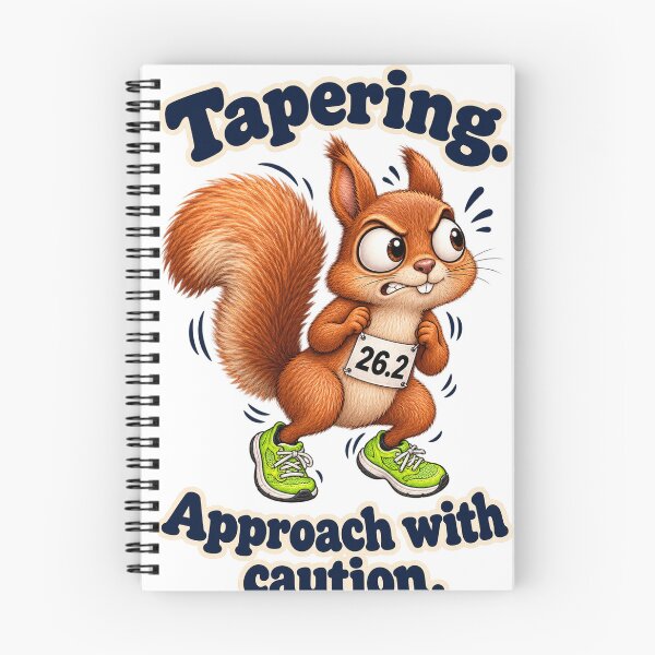 Item preview, Tapering, Approach With Caution - Funny Marathon Runner designed and sold by ManxCatAndy.